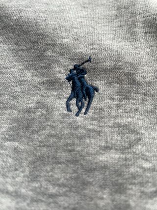 Sudadera Polo Ralph Lauren Gris Cremallera