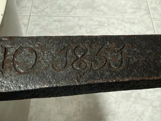 Balanza romana Tomás Rosal 1851 Tiene 175 años