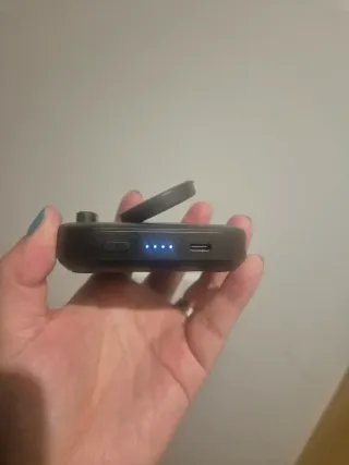 Cargador Batería Portátil Samsung Watch Negro