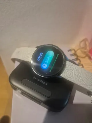 Cargador Batería Portátil Samsung Watch Negro