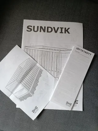 Cuna Ikea Sundvik + Colchón Jättetrött