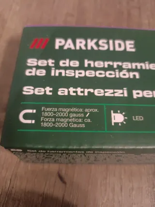 Set herramientas inspección LED Parkside