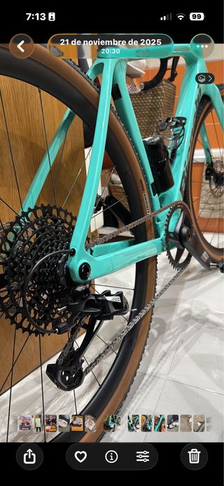 Bicicleta gravel BIANCHI IMPULSO COMP de carbono