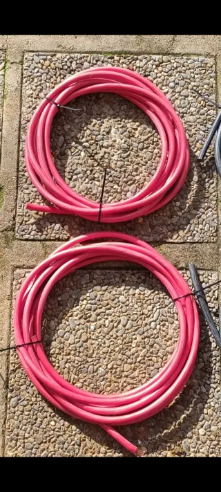 Cable unifilar 50mm Rojo