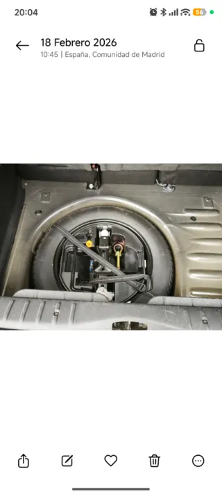 Rueda de repuesto 185/60 R15 sin uso