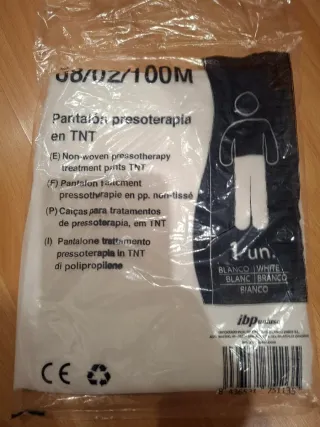 10 Pantalones Presoterapia TNT IBP Uniuso Talla Ún