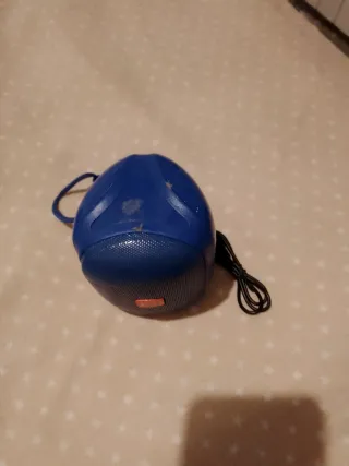 Altavoz Bluetooth JYG Azul