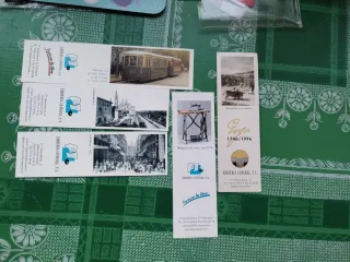 Puntos de libro antiguos paisajes