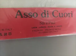 Collant bimba Nik e Paul bianco 1/3