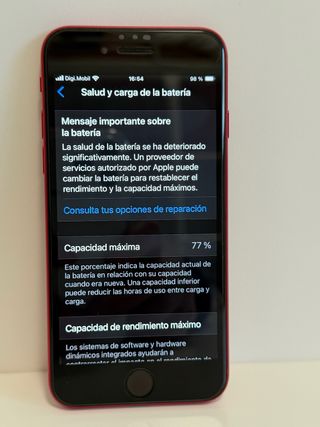 iPhone SE (2ª generación) 2020, 64GB, Product Red