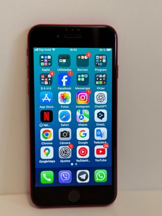 iPhone SE (2ª generación) 2020, 64GB, Product Red