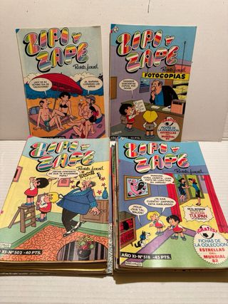 LOTE DE 77 TEBEOS COMICS ZIPI ZAPE año 1982