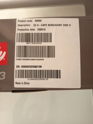 Macchina Caffè Illy X Caps X3 Nera