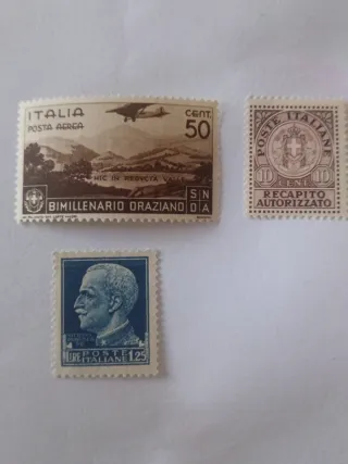 Francobolli Regno Italia inizio '900