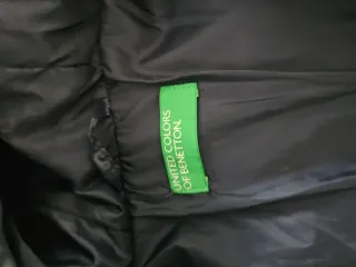 Plumífero Benetton Azul Talla M