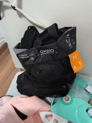 Patines Oxelo Talla 34-36 + Accesorios