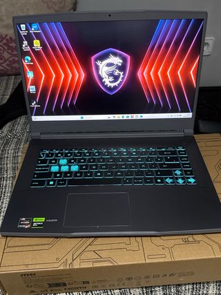 MSI Thin A15 – RTX 3050 – Ryzen 7 – 16GB RAM Nuevo