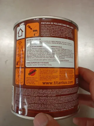 Titan Suelos Pavimentos Pintura Roja