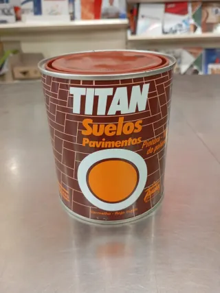 Titan Suelos Pavimentos Pintura Roja
