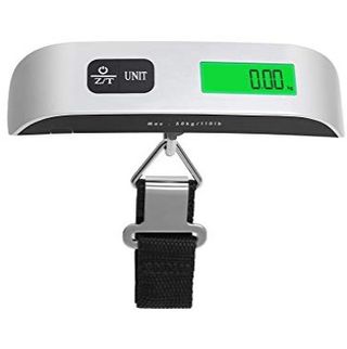 Báscula de mano para pesar maletas