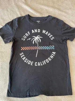 Camiseta FOX blanca Henley M