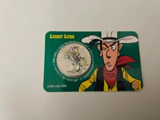 Moneda Lucky Luke 5 euros