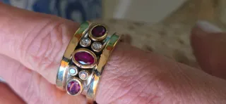 Anillo sultán tresillo prueba de taller