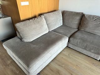 Sofá modular esquinero tela