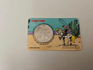 Moneda Conmemorativa Lucky Luke 5 Euros