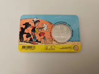 Moneda Conmemorativa Lucky Luke 5 Euros