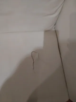 Sillón de piel blanco