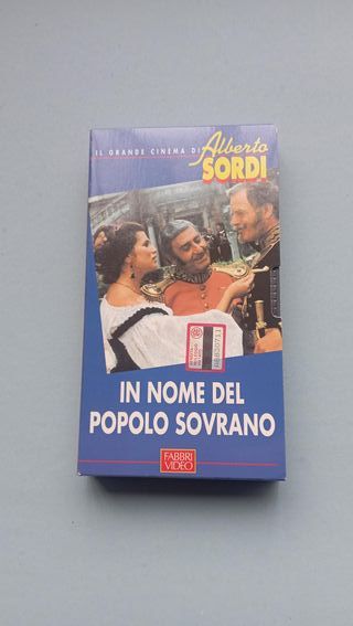 In Nome del Popolo Sovrano Alberto Sordi Vhs