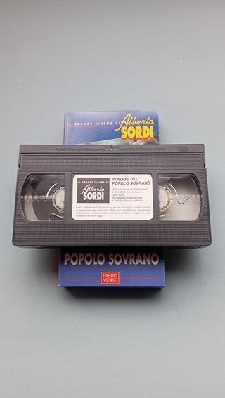 In Nome del Popolo Sovrano Alberto Sordi Vhs