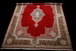 Tappeto Kirman Imperial Persiano 375x270 cm