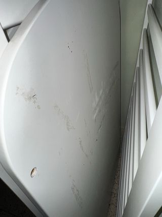 Cuna Ikea Blanca convertible en cama