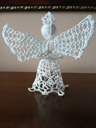 Angelo uncinetto fatto a mano