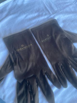 Guantes Baume & Mercier Relojero Negro