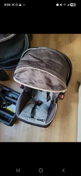 Carrito, base y maxi cosi Graco