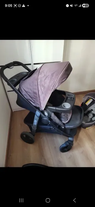 Carrito, base y maxi cosi Graco