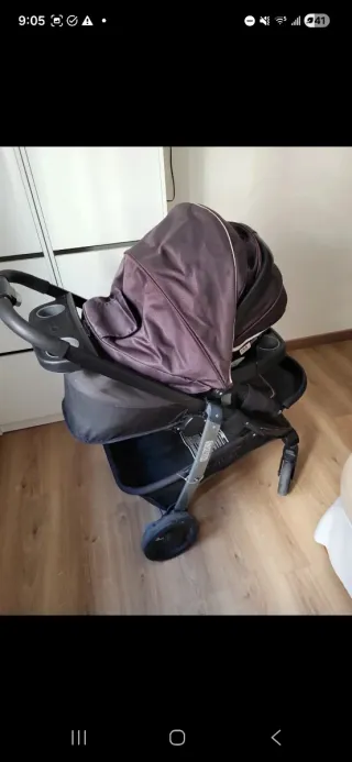 Carrito, base y maxi cosi Graco