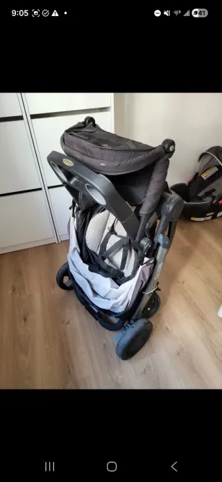 Carrito, base y maxi cosi Graco