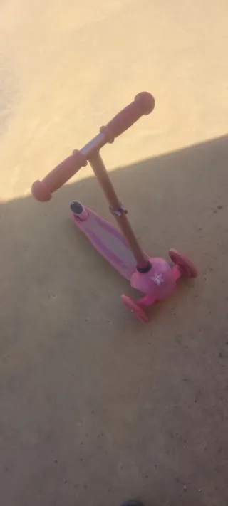 Patinete infantil 3 ruedas rosa