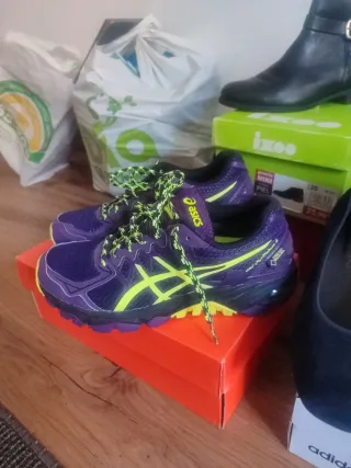 Regalo Lote Zapatos Mujer Negro y Morado 6 pares