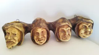 Supporto per pipe vintage di metà secolo scorso