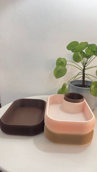 Organizador de Maquilhagem Rotativo com 3