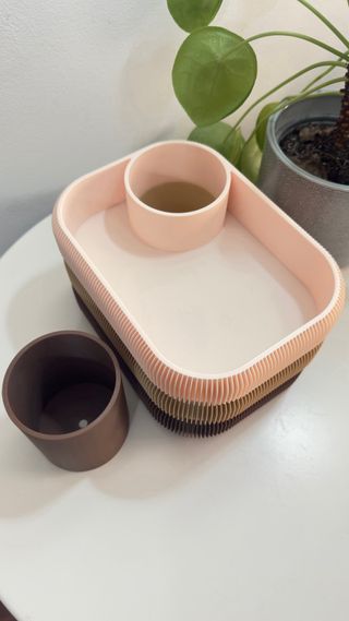 Organizador de Maquilhagem Rotativo com 3