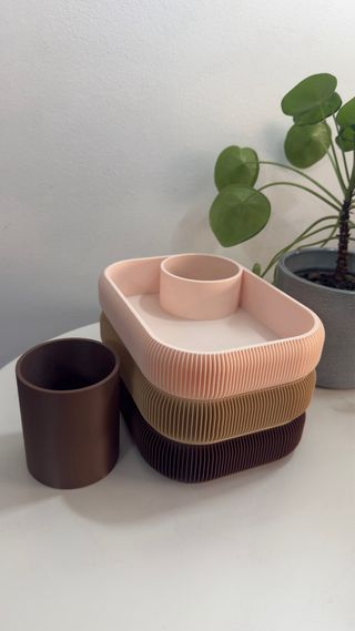 Organizador de Maquilhagem Rotativo com 3