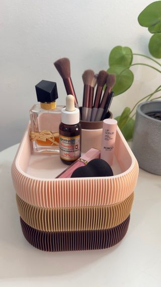 Organizador de Maquilhagem Rotativo com 3