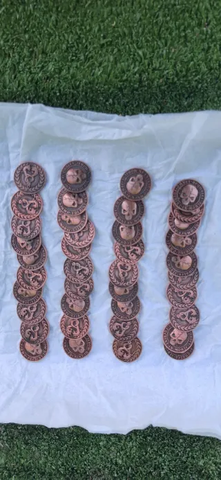 Lote 40 monedas antiguas colección