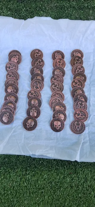 Lote 40 monedas antiguas colección